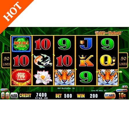Casino Slot Machine Gambling Eyes of Fortune By Aristocrat